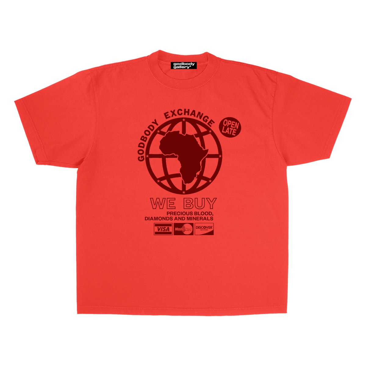 EXCHANGE TEE [RED]