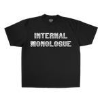 INTERNAL MONOLOGUE TEE [BLACK]