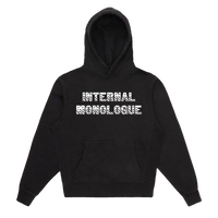 INTERNAL MONOLOGUE HOODIE [BLACK]
