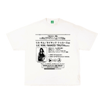 LIL KIM GARMENT DYE TEE [WHITE]