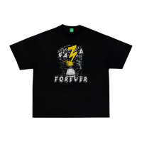 VYBZ GARMENT DYE TEE [BLACK]