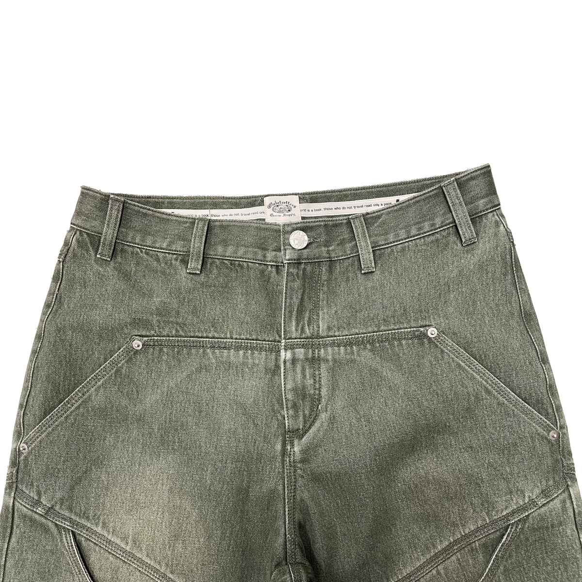 GLOBETROTTERS UTILITY PANT [SAGE]
