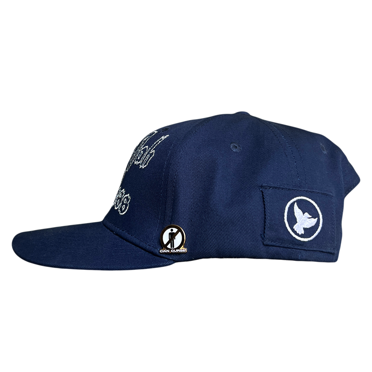 WHO JAH BLESS 6 PANEL HAT — BELLY BLUE [V4.0]