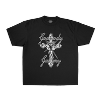 JESUS TAT TEE [BLACK]
