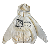 LAMB ZIP HOODIE [OAT]