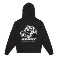 MOTOR SPORT HOODIE [BLACK]