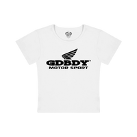 MOTOR SPORT BABY TEE [WHITE]