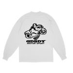 MOTOR SPORT LONG SLEEVE [WHITE]