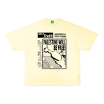 NEWSPAPER TEE [CREAM]