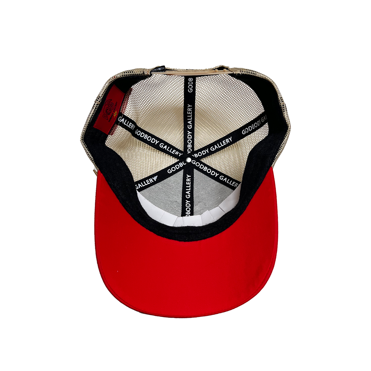 WHO JAH BLESS TRUCKER HAT — RED CLAY [V1.0]